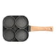 thumbnail image 2 of Sartén para huevos, sartén para panqueques, antiadherente, 4 tazas, sartén para huevos fritos, cocina de aluminio, mango de baquelita para el desayuno, 2 of 10