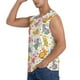thumbnail image 3 of Balery Boho Bunny Camisetas sin mangas para hombre, absorbe la humedad y protege contra el mal olor.-Medium, 3 of 7