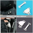 thumbnail image 5 of Hook and Eye Button Coat Hooks Fastener Pant Snap Fasteners Jacket Dress Eyes Clasps 10 Sets, 5 of 6