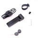 thumbnail image 4 of Candado plegable universal de acero para bicicleta, con cable de seguridad, antirrobo y combinación, para bicicleta de montaña y carretera (negro), 4 of 7
