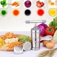 thumbnail image 2 of CUITING Black And Friday Home Kitchen Stainless Steel Pasta Maker Fruit Juicer Press Spaghetti Kitchen Machine  Fall Home Decor, 2 of 5