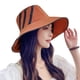 thumbnail image 1 of Sombrero de pescador ajustable con circunferencia de 54-60cm, gorro de lavabo a rayas de verano para mujer, sombrero de protección solar con aleros grandes para exteriores, 1 of 5