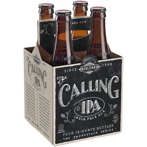 Boulevard The Calling IPA Beer, 12 fl oz, 4 pack