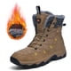 thumbnail image 5 of Botas Invierno Senderismo Trekking Al Aire Libre Con Aislamiento Y Forro Piel Cálida para Hombre, 5 of 9