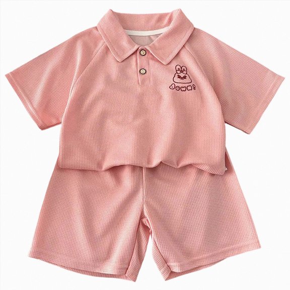 Toddler Baby Boys Summer Outfits Short Sleeve Cartoon Print T-Shirt Tops & Shorts Sets 2pcs Cute Baby Boys Cotton Summer Clothes For 1t 2t 3t 4t 5t 6t 7t Children 11-12 Years
