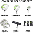 thumbnail image 2 of XDriveMax Womens Complete Golf Clubs, Right/Left Hand for Ladies Includes Stand Bag, 2 of 7