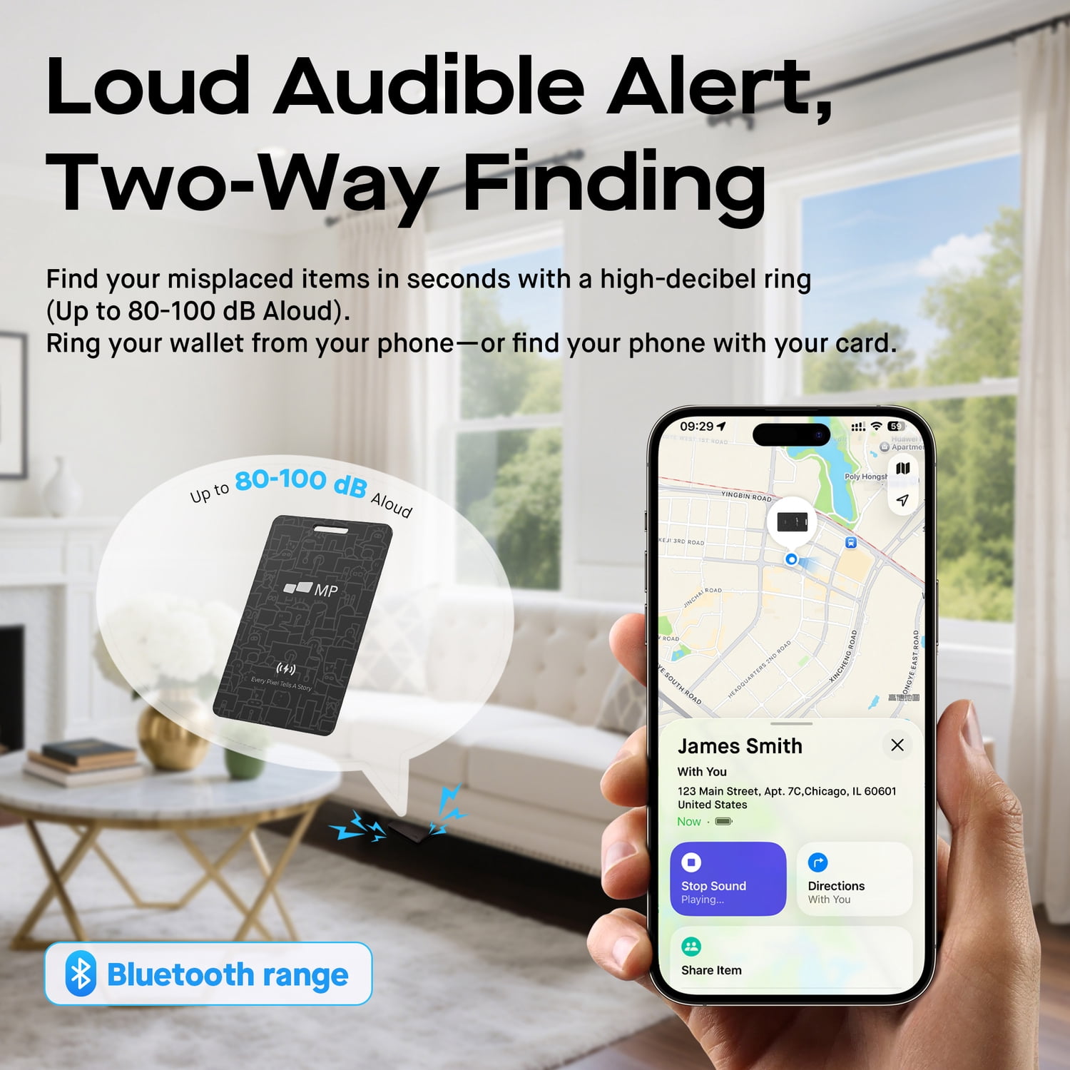 Mobile Pixels Portable Tracker Locator