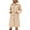 Beige, variant on Lovskoo Women's Winter Fleece Sherpa Jacket Button Down Pockets Long Sleeve Lapel Casual Trendy Outerwear Solid Color Warm Long Coat Khaki