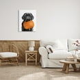 thumbnail image 3 of Stupell Industries Lab Dog with Pumpkin Holiday Painting Gallery Wrapped Canvas Art Print Wall Art, 24 x 30, 3 of 8