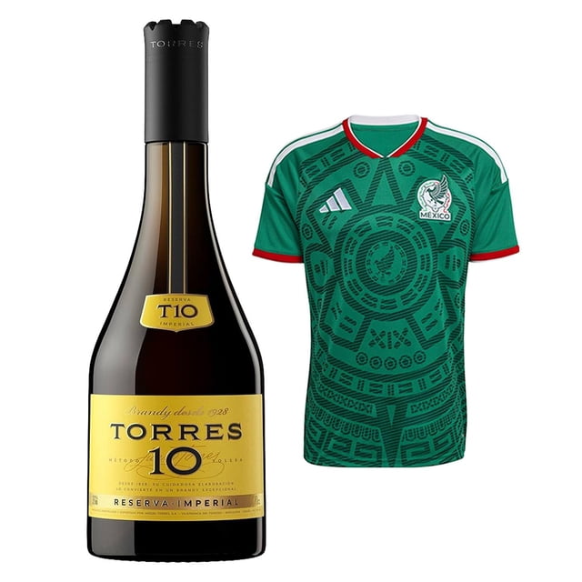 Brandy Torres 10 700 ml + Jersey Verde S