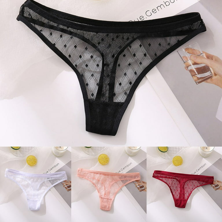 String See Through Womens Panties Naughty Lace Underwear