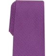 thumbnail image 2 of Perry Ellis Men's Harding Micro Tie Purple Size Regular, 2 of 3