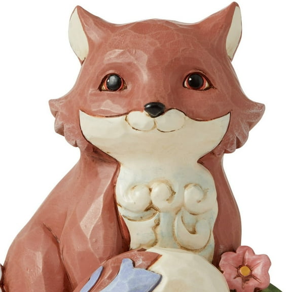 Enesco Jim Shore Heartwood Creek Mini Fox, Figurine, 3.75 Inch, Multicolor