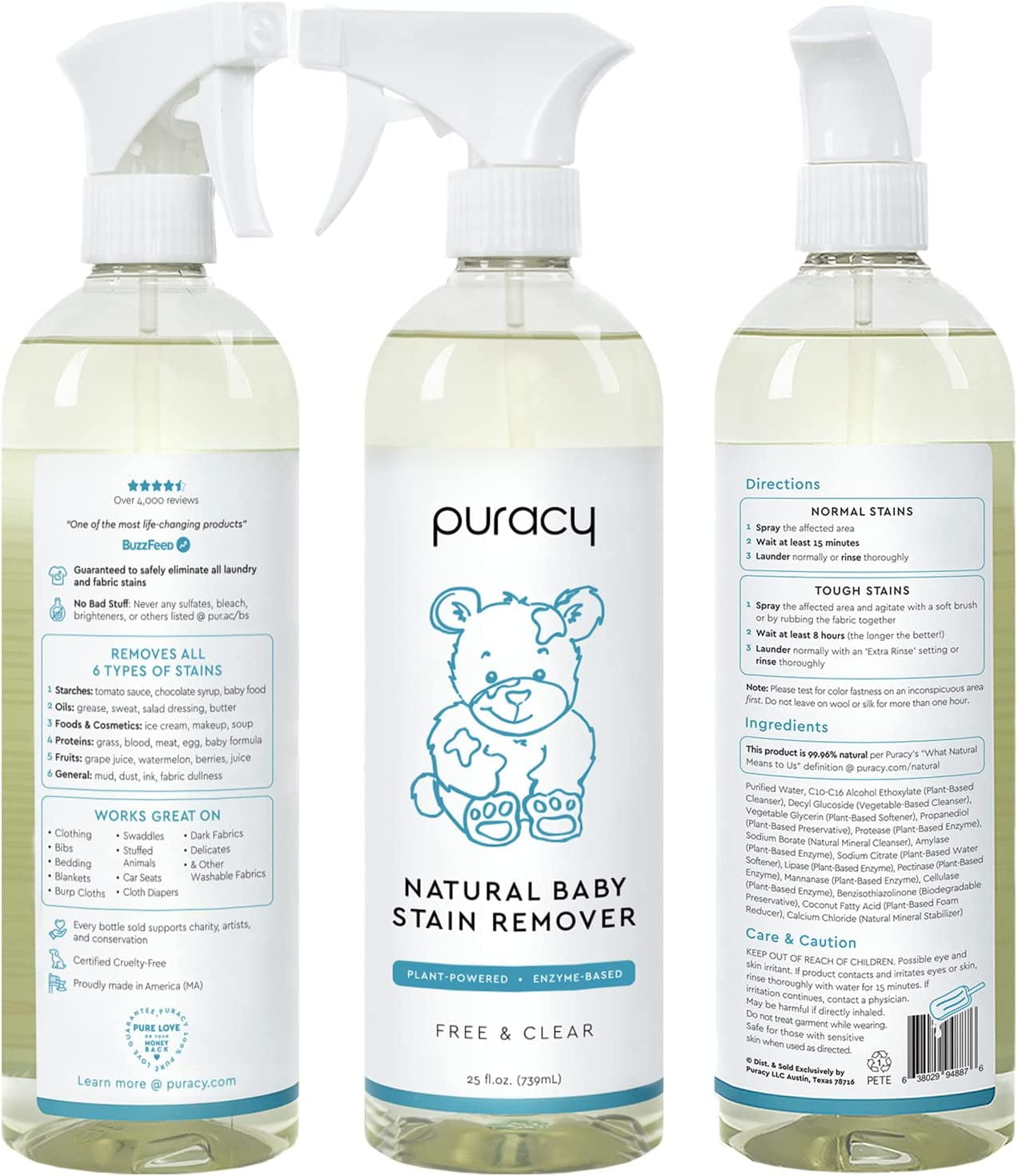 Puracy Natural Baby Laundry Stain Remover, Odor Nigeria Ubuy