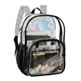 thumbnail image 2 of Ttyddzy Clear Backpack Heavy Duty PVC Transparent Backpack for College Workplace, Jelly Pebbles, 2 of 8