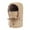 Khaki, variant on UTSJKR Unisex Winter One Piece Balaclavas Hat with Warm Ear Flap and Ski Windproof Mask Skiing Snowboarding Neck Gaiter Black
