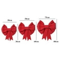 thumbnail image 5 of Sylvtty Christmas Big Bow Decoration Wedding Large Bow Ornament for Holiday Tree Wreath Porch Window Door Decor, 5 of 7