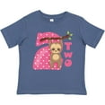 thumbnail image 3 of Inktastic Pink Sloth 2nd Birthday Girls Baby T-Shirt, 3 of 5