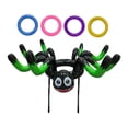 thumbnail image 2 of Juego de lanzamiento de Halloween, sombrero de araña inflable, actividad familiar, lanzamiento de PVC, construcción fácil de usar, correa para la barb Verde, 2 of 8