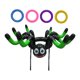 thumbnail image 2 of Juego de lanzamiento de Halloween, sombrero de araña inflable, actividad familiar, lanzamiento de PVC, construcción fácil de usar, correa para la barb Verde, 2 of 8