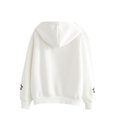 thumbnail image 2 of Femmes Coton Sweat-Shirts Pull-Over Chat Motif à Manches Longues Pull-Over à Capuche Sweat-Shirts Noir L, 2 of 12
