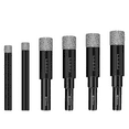thumbnail image 2 of Tignapoo 6-16mm Diamond Dry Drill Bit for Ceramic Tiles, Granite, Marble, and Glass - Hexagonal Handle, High Precision, Wear-Resistant, Fast Drilling, 2 of 7