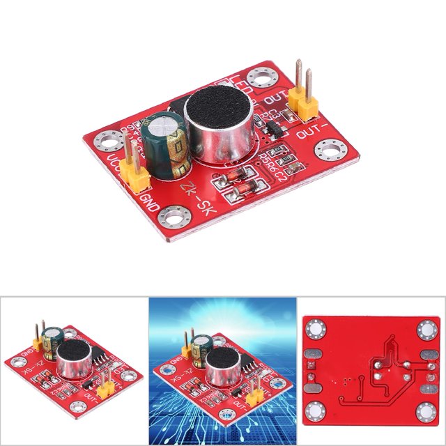 Dioche Commande Vocale Delay Switch DC 3-9V 1.5A Son Activé Module Delay Direct