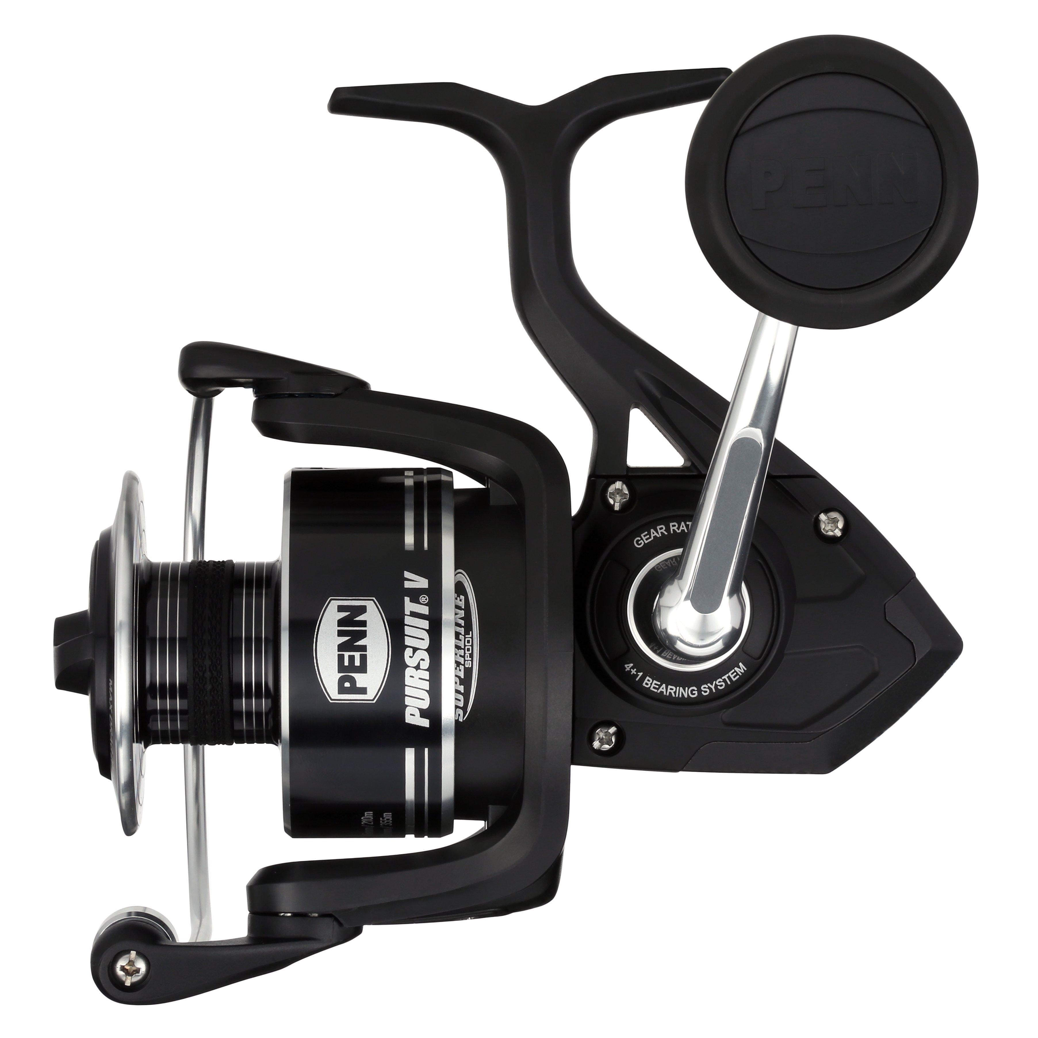 PENN Pursuit V Spinning Fishing Reel, 6000 Size Reel