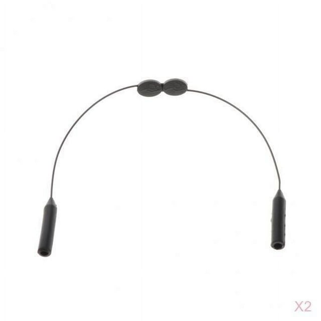 Xuanheng 2pcs Anti-Dérapant Cordon Cordon Lunettes Sangle Support de Lunettes Retenue Chaîne