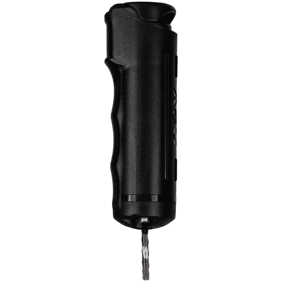 Police Magnum Pepper Spray Keychain Self defense Protection, Black Flip Top Safety 1ct. 1/2oz