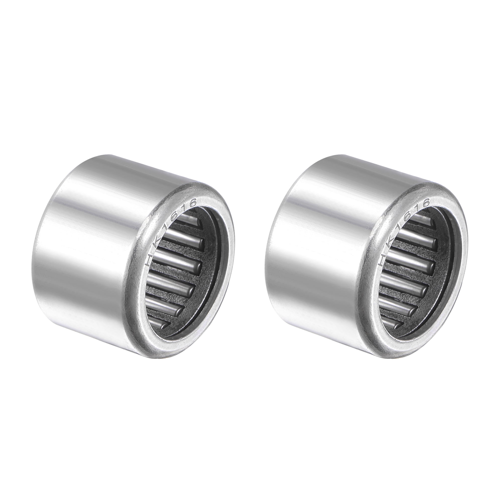 HK1616 Drawn Cup Needle Roller Bearings, Open End, 16mm I.D., 22mm OD