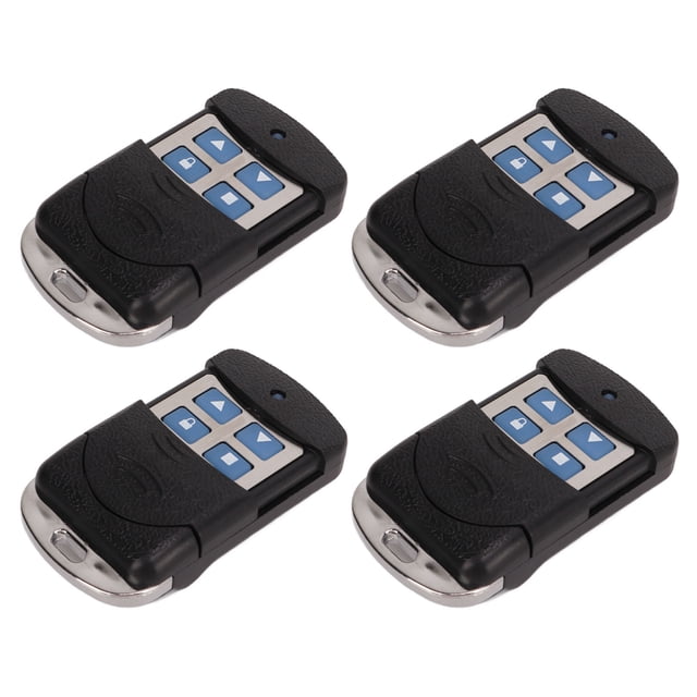 4 Uds llave de Control remoto 433 MHz copia mando a distancia para puerta de garaje luz de coche 5V