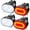 Model-A-2Pair, variant on 2 Pair Bike Light with Headlight Taillight USB Rechargeable Bicycle Front Rear Lamp MTB Brightness Front Light Rainproof Bicycle Flashlight