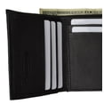 thumbnail image 6 of Premium Men's Leather Trifold Flap up ID & Outside ID Window Wallet P 3455, 6 of 6