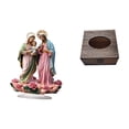 thumbnail image 1 of Adorno De Mesa De Acrílico Y Soporte De Caja De Pañuelos De Madera: Una Fusión Para Una Decoración única Del Hogar Y Una Solución De Almacenamiento Funcional Para Cada Habitación., 1 of 8