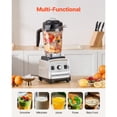 thumbnail image 4 of KFFKFF Blender for Smoothies, 85 oz 1400W, Professional Blender with Powerful Motor, Multi-Functional Food Processing Blender for Smoothie/Milkshake/Juice, Fits for Kitchen, 4 of 9