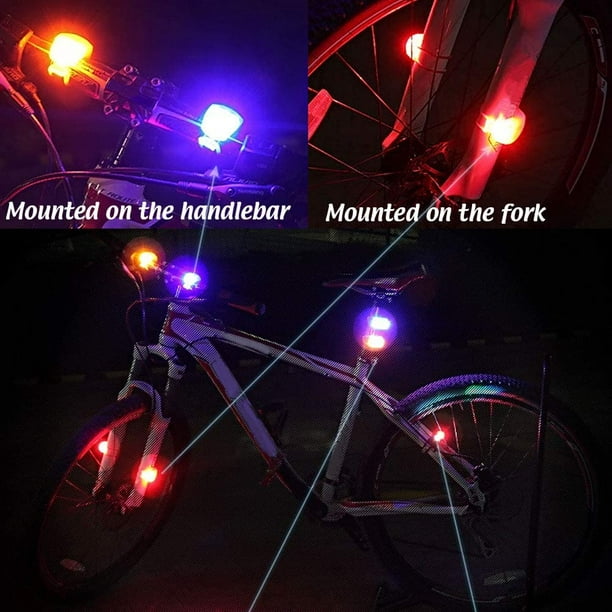 Bicycle Light Front and Rear Silicone LED Bike Light Bike