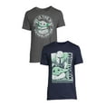 thumbnail image 2 of Star Wars The Mandalorian Men's & Big Men's Graphic Tees, 2-Pack, Sizes S-3XL, 2 of 6