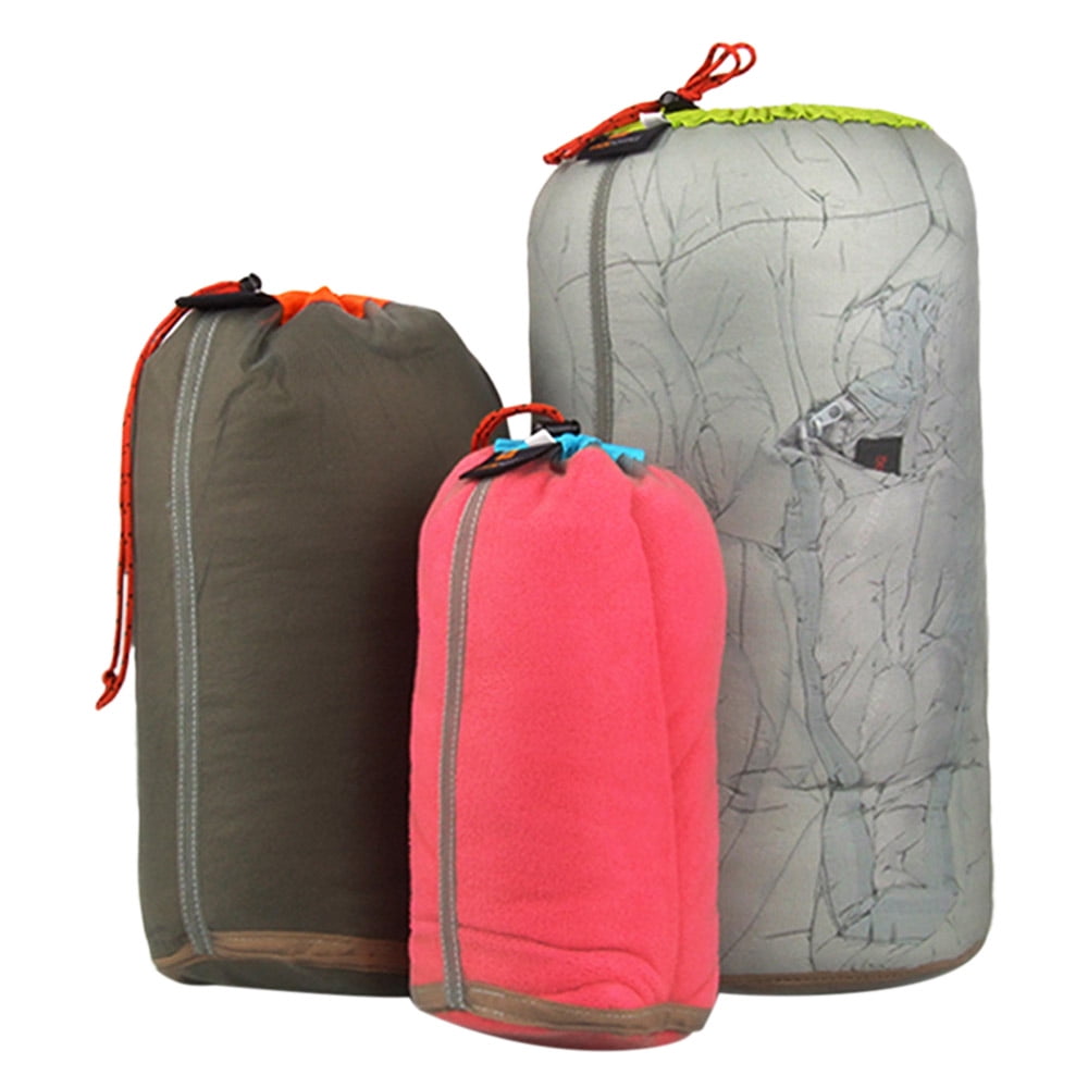 Ultralight Clothes Shoes Mesh Stuff Sack Storage Drawstring Bag Tavel Camping ZY