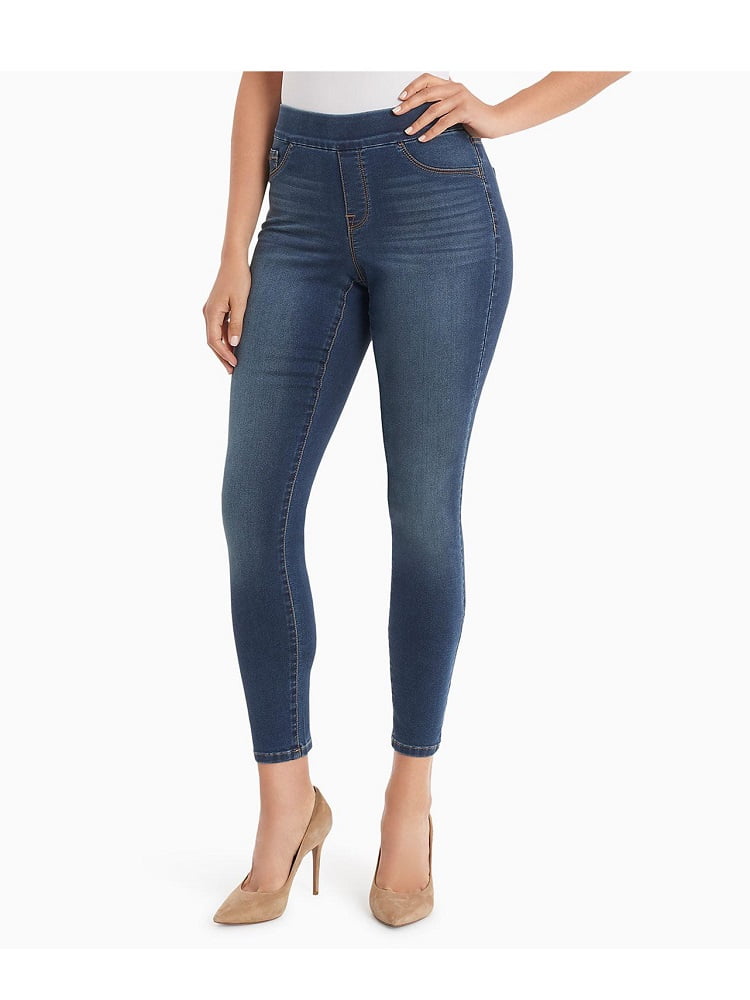 nine west heidi pull on crop jeans