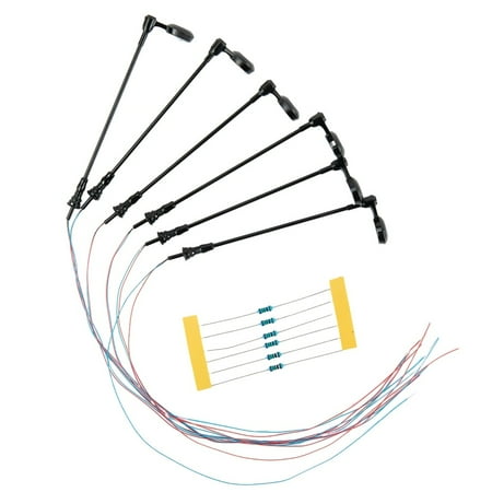 

OO Gauge Working Station Platform Lights / Lamps - 6/12 Pack - Cool White