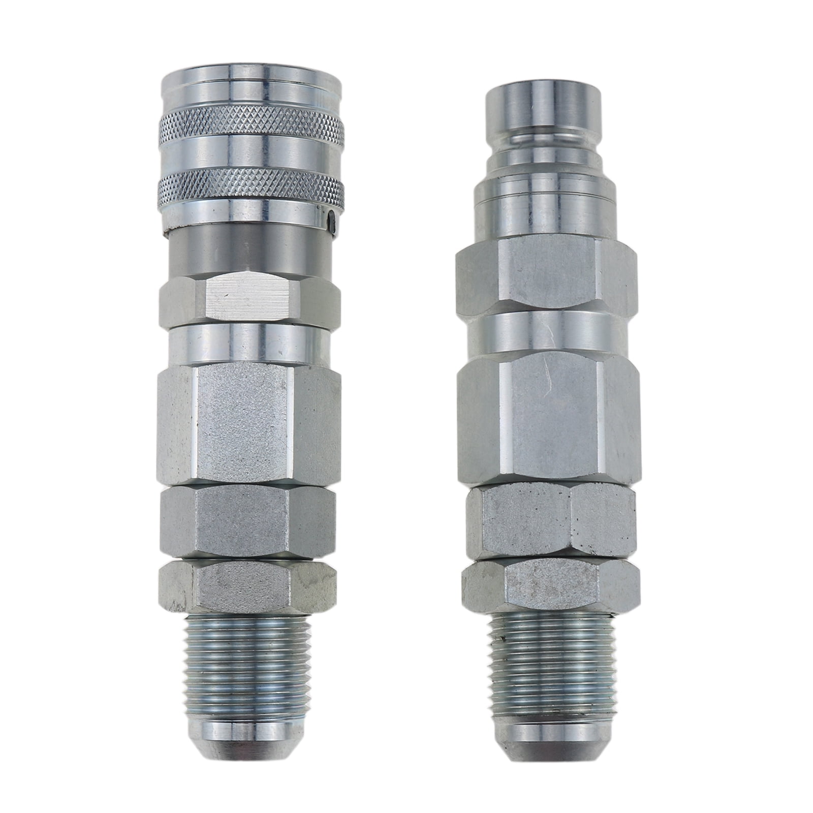 Hvacstar 12 JIC Flat Face Hydraulic Quick Connect Coupler for Bobcat