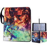 Card Binder for Cards Game,Cenxaki 9-Pocket Pages Removable Carrying Trading Card Binder Case Storage Bag with 50 Pages Sleeves 900 Pockets Card Can Store a Variety of Card Game Cards