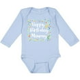 thumbnail image 3 of Inktastic Happy Birthday Mommy Boys or Girls Long Sleeve Baby Bodysuit, 3 of 5