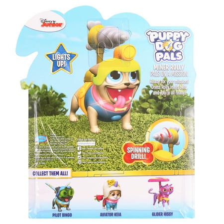 Puppy Dog Pals Light Up Pals On A Mission - Miner Rolly