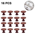 thumbnail image 1 of Manija de puerta de gabinete de 16 piezas, manija de tocador vintage de 30 mm, juego de manijas de cajón, manija de cajón redonda, manija de puerta, manija de gabinete, manija de muebles Zhivalor 221077-3, 1 of 4