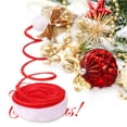 thumbnail image 3 of Gorro navideño de espiral roja de Linaichen para adultos, 3 of 8