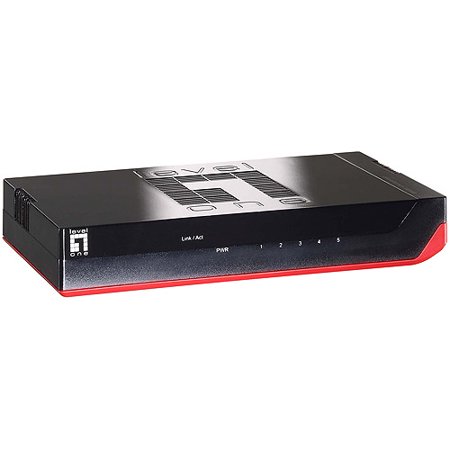 CP Tech LevelOne 5-Port Gigabit Switch