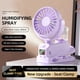 thumbnail image 5 of Fiudx Mini Ventilador Portátil con Rotación de 360 Grados, Silencioso para Uso En Casa o En La Oficina, Recargable con Potente Viento, Ideal para Actividades Al Aire Libre En Verano, Ligero y Fácil d, 5 of 5