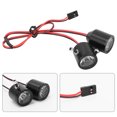 thumbnail image 4 of Estrela Focos de 3W Reflectores Accesorio de Repuesto de Repuesto para Modelo de Coche RCNegro, 4 of 8